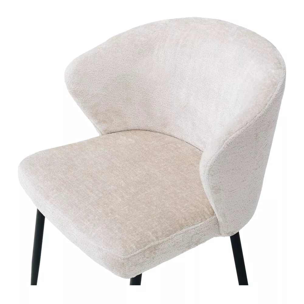 Teddy Dining Chair - Oyster / Cream