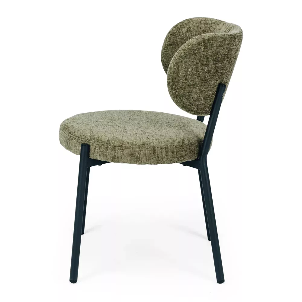 Wrap Dining Chair - Olive Green