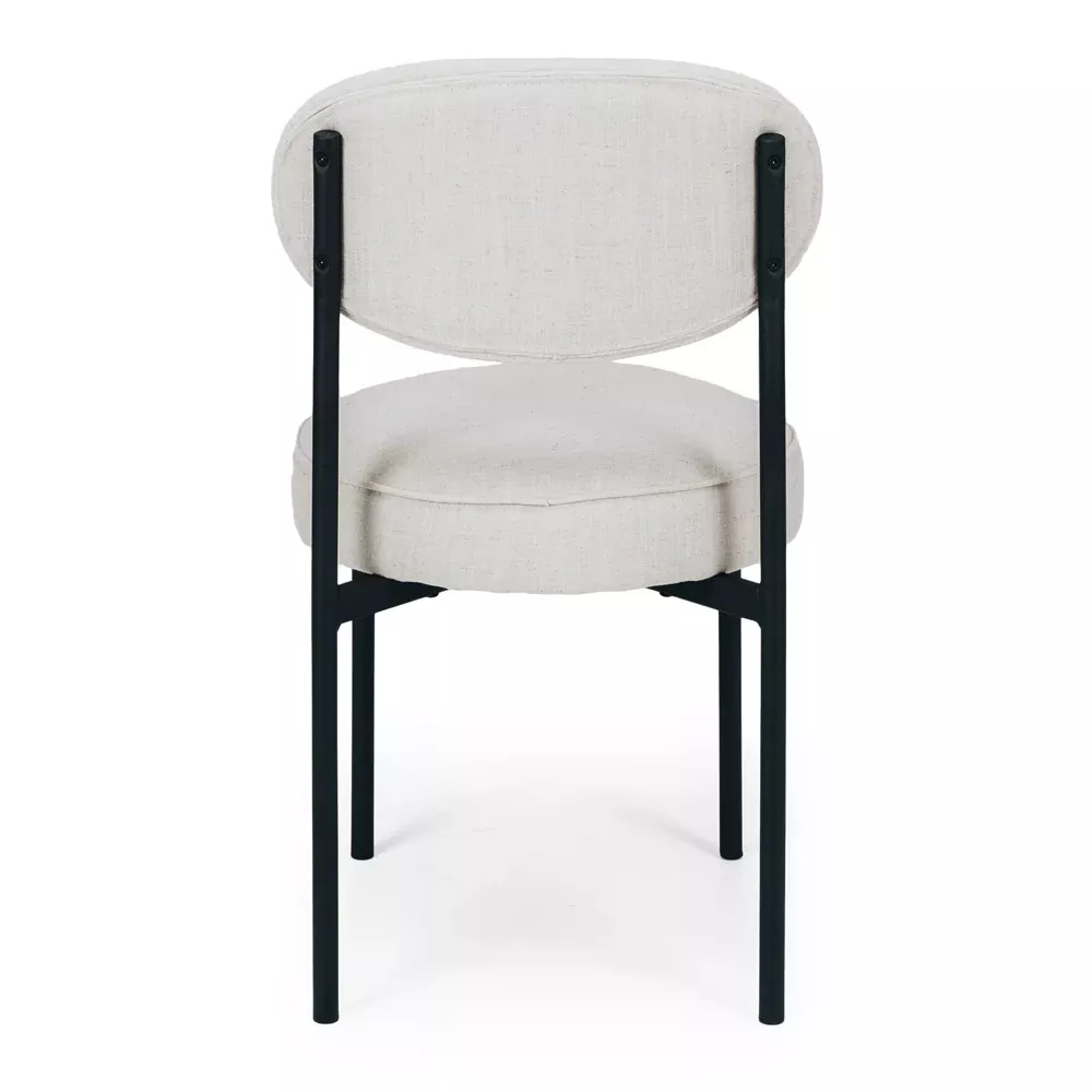 Harmony Dining Chair - Natural/Cream Linen