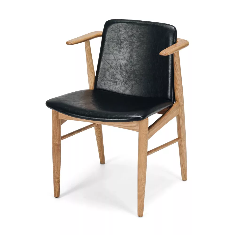 Flores Dining Chair - Vintage Black