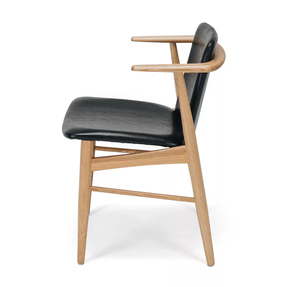 Flores Dining Chair - Vintage Black