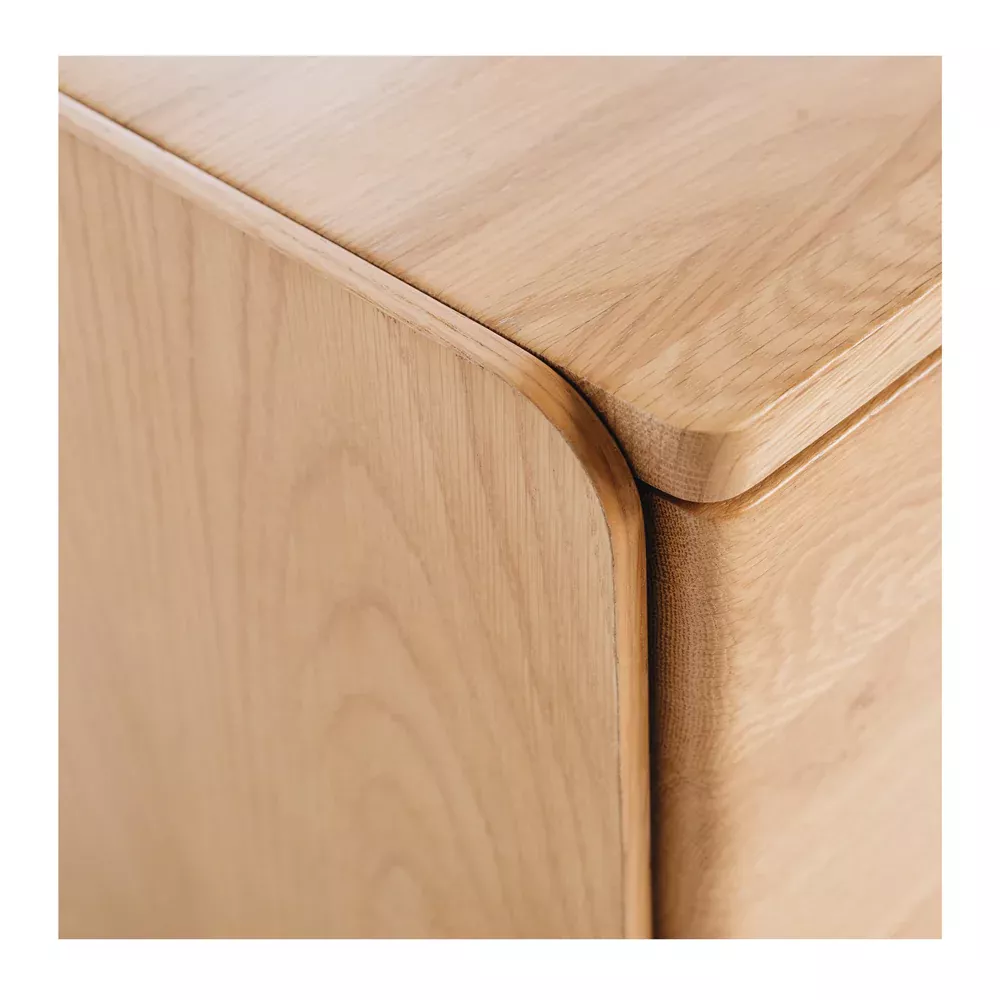 Cube Bedside Table - Natural