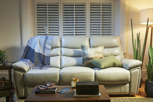 Derby 3 Seater Twin Power Recliners & Headrests