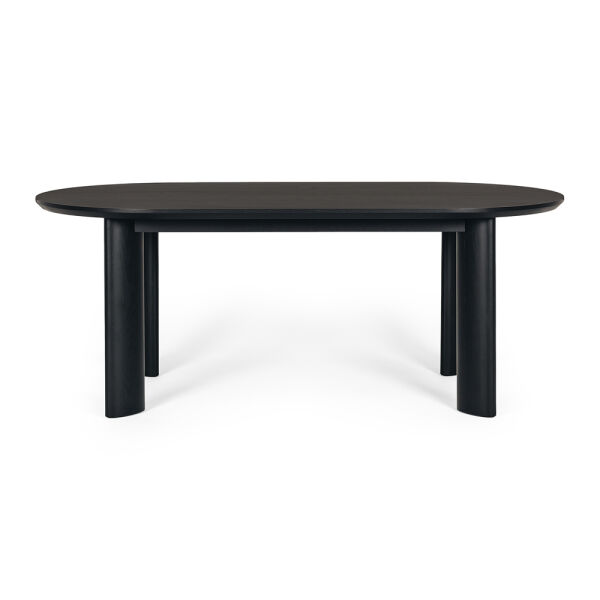 Kontur Dining Table - Black Oak