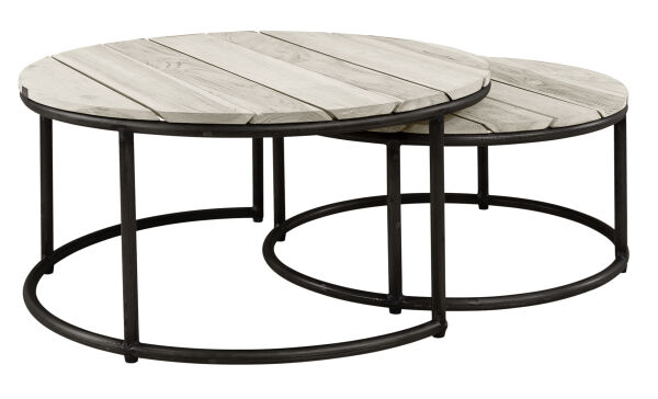 Anson Round Coffee Table Set of 2