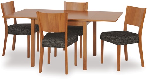 Dinex Extension Dining Table & Kia Chairs