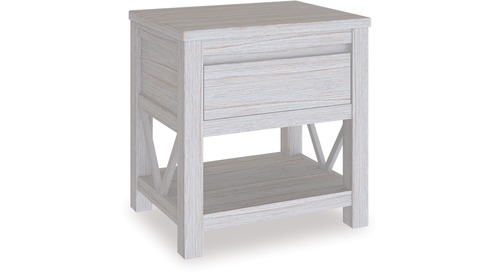 Coastal 1 Drawer Bedside 