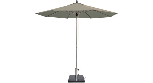 Cove 2.7m Round Outdoor Sun Umbrella - Grey