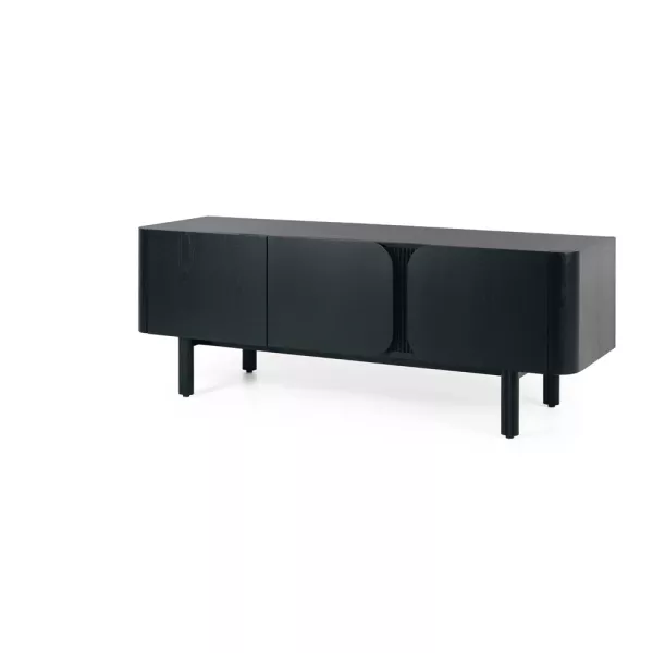 Sirocco TV Stand - Black Oak 