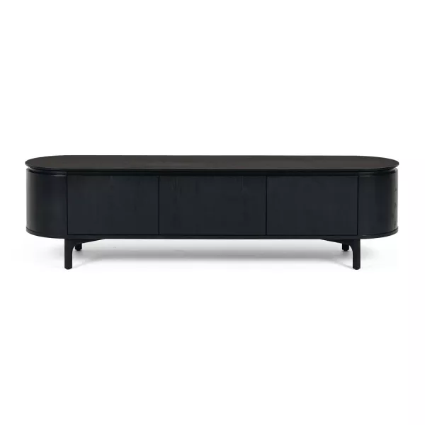 Kontur TV Stand - Black Oak