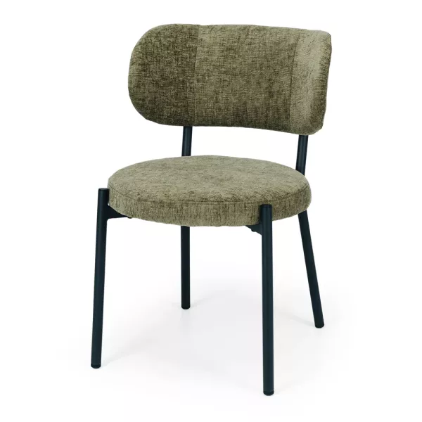 Wrap Dining Chair - Olive Green