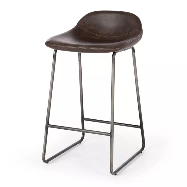 Haus Barstool - Dark Brown